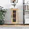 vidaXL - Dressoir - 34,5x34x90 - cm - bewerkt - hout - sonoma - eiken