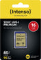 Intenso SDHC 16GB - Geheugenkaart UHS-I Class 10 tot 90 MB/s