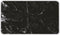 Zak!Designs Osmos Serveerschaal - Melamine - 23,5 x 16 x 0,4 cm - Zwart
