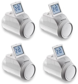 Honeywell EvoHome - Radiatorthermostaat - Set van 4 - Wit (4 stuks)