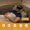 Nuvance Slaapmasker - 100% Verduisterend - Ademend Traagschuim - Zwart 3D