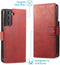 iMoshion Hoesje Geschikt voor Samsung Galaxy S21 Hoesje Met Pasjeshouder - iMoshion Luxe Bookcase - Rood