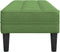 vidaXL - Ligbed - Lichtgroen - 113x57x39 - cm - Velvet