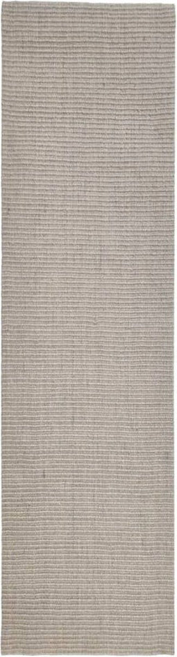vidaXL - Vloerkleed - 80x300 - cm - natuurlijk - sisal - zandkleurig