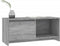 vidaXL - Tv-meubel - 90x35x40 - cm - bewerkt - hout - grijs - sonoma - eikenkleurig