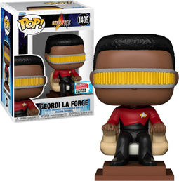 Funko POP! Geordi La Forge - Star Trek - Captain's Chair - NYCC (2023)