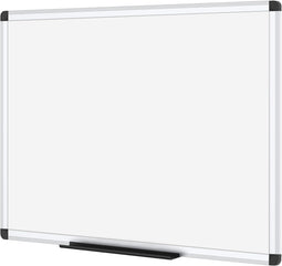 Magneet Whiteboard Zilver Aluminium Frame 90x60 cm