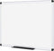 Magneet Whiteboard Zilver Aluminium Frame 90x60 cm