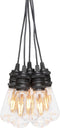 Konstsmide party feestverlichting Edison lichtsnoer 10 LED