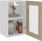 vidaXL - Hangkast - Lyon - 40x31x60 - cm - bewerkt - hout - sonoma - eikenkleurig