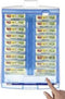 HAN CROCO 2-6-19 9988-613 Flashcards Oranje translucent Aantal kaarten (max.): 2.000 kaarten DIN A8 liggend