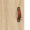 vidaXL - Dressoir - 90x34x80 - cm - bewerkt - hout - sonoma - eikenkleurig