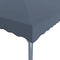 vidaXL - Prieel - met - LED-lichtslinger - 400x300 - cm - aluminium - antracietkleur