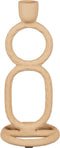 Mica Decorations Yukon Kandelaar - H21,5 x Ø9 cm - Metaal - Terra