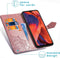 iMoshion Hoesje Geschikt voor Oppo A73 (5G) Hoesje Met Pasjeshouder - iMoshion Mandala Bookcase - Rosé Goud