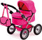 Bayer Design Trendy - Poppenwagen - Verstelbare duwstang - Roze