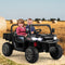 Coast Elektrische auto - Kiepwagen - 2 zitplaatsen - Max. 50 kg - 119 x 68 x 65 cm - Zwart