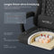 Woltu Gamingstoel - Ergonomisch - Massagefunctie - Voetensteun - 150 kg - Zwart/Wit