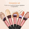 Bestope Make up Kwasten set met Beauty blenders 16 delig - Brush set - Kwasten reiniger - Borstels -