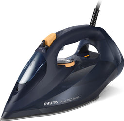 Philips DST7060/20 - Stoomstrijkijzer - Zelfreinigend - Verticaal Strijken - Blauw/Geel