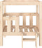 vidaXL - Hondenmand - 65,5x43x70 - cm - massief - grenenhout