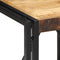 vidaXL - Salontafel - 40x40x35 - cm - massief - ruw - mangohout