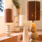 Light & Living Yelos - Tafellamp - Ø18cm - Modern - Crème