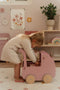 Little Dutch - Houten Poppenwagen - Soft Flowers - Roze