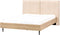 IZERNORE - Bed - Beige - 160 x 200 cm - Bouclé