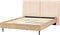 IZERNORE - Bed - Beige - 160 x 200 cm - Bouclé