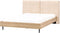 IZERNORE - Bed - Beige - 180 x 200 cm - Bouclé