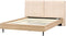 IZERNORE - Bed - Beige - 180 x 200 cm - Bouclé