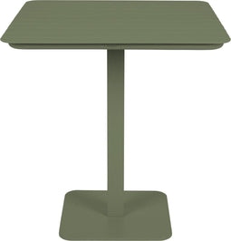 Zuiver Vondel Tuintafel/ Bistrotafel Vierkant 71x71 cm Aluminium Groen