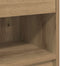 vidaXL - Nachtkastjes - 2 - st - met - lade - 39x28x41 - cm - artisanaal - eikenkleurig