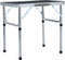 vidaXL - Campingtafel - inklapbaar - 60x45 - cm - aluminium - grijs