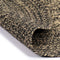 vidaXL - Vloerkleed - handgemaakt - 150 - cm - jute - zwart - en - naturel