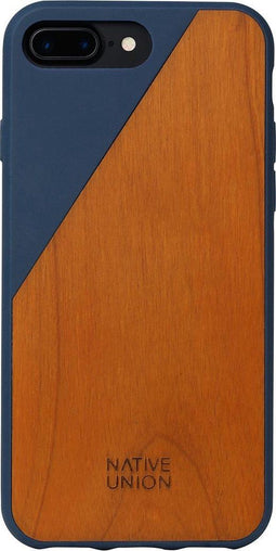Native Union iPhone 7 Plus - Clic Wooden Hoesje - Echte hout - Bruin