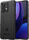 imoshion Hoesje Geschikt voor Motorola Edge 40 Neo Hoesje Siliconen - imoshion Rugged Shield Backcover - Zwart