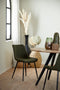 Light & Living - Eetkamerstoel KATE - 58.5x47.5x82.5cm - Groen - Set van 2
