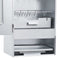 vidaXL BBQ-rookoven met houtsnippers 44,5x29x110 cm staal