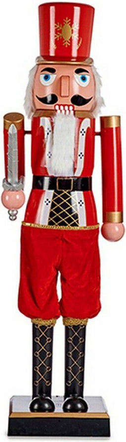 Decoratieve figuren Rood Zwart Notenkraker Plastic (21,5 x 81 x 16 cm)