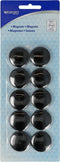 Westcott magneten - formaat 30x8mm - zwart - 10 stuks - AC-E10817
