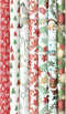 Benza K26 - Kerst cadeaupapier - 7 rollen 500 x 70 cm multikleur (7 stuks)