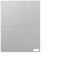 Samsung Galaxy Tab S11 Ultra - Book Cover - Ultradun lichtgewicht - Wit