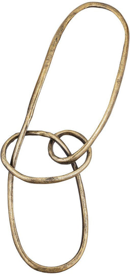 PTMD Deco Object Wun - 38x11x90 cm - Aluminium - Messing