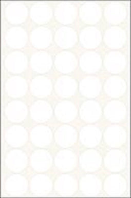 HERMA sluitetiketten. transp. 19 mm extreem vast hechtend 640 St.