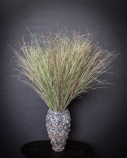 PTMD Leaves Plant Uigras Kunsttak - 83 x 13 x 183 cm - Groen/paars