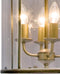Steinhauer Pimpernel 5972BR - Hanglamp - 4 x E14 fitting hoogte instelbaar Ø25 cm brons