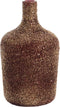 Light&living Vaas Ø16x29 cm ABIGI glas bordeaux goud