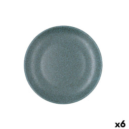 Bidasoa Element - Dessertbord - Stapelbaar Geschikt voor afwasmachine en magnetron - Blauw Ø 21 cm (6 stuks)